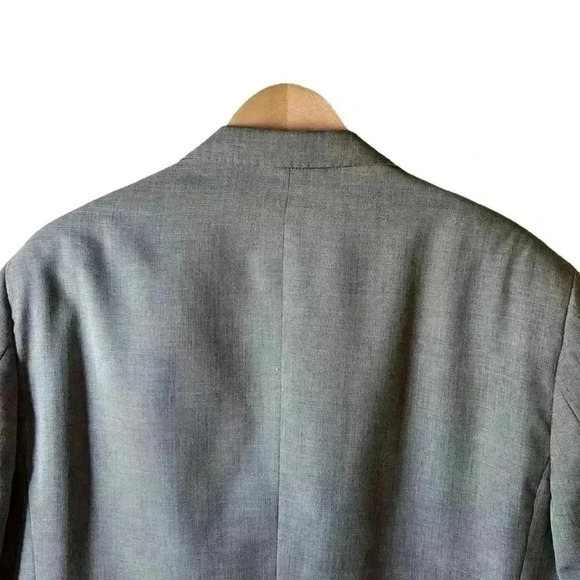Giorgio Fiorelli Men’s Blazer Suit Jacket Sport Coat Grey - Picture 4 of 13